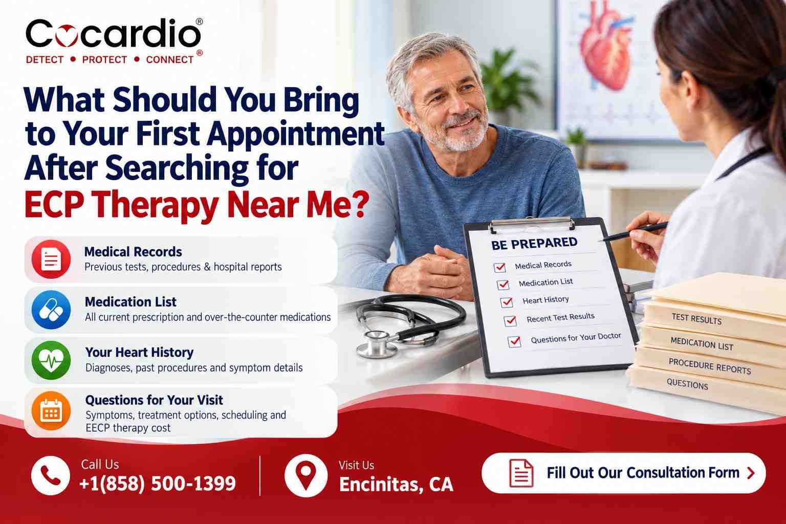 What Should You Bring to Your First Appointment After Searching for ECP Therapy Near Me?