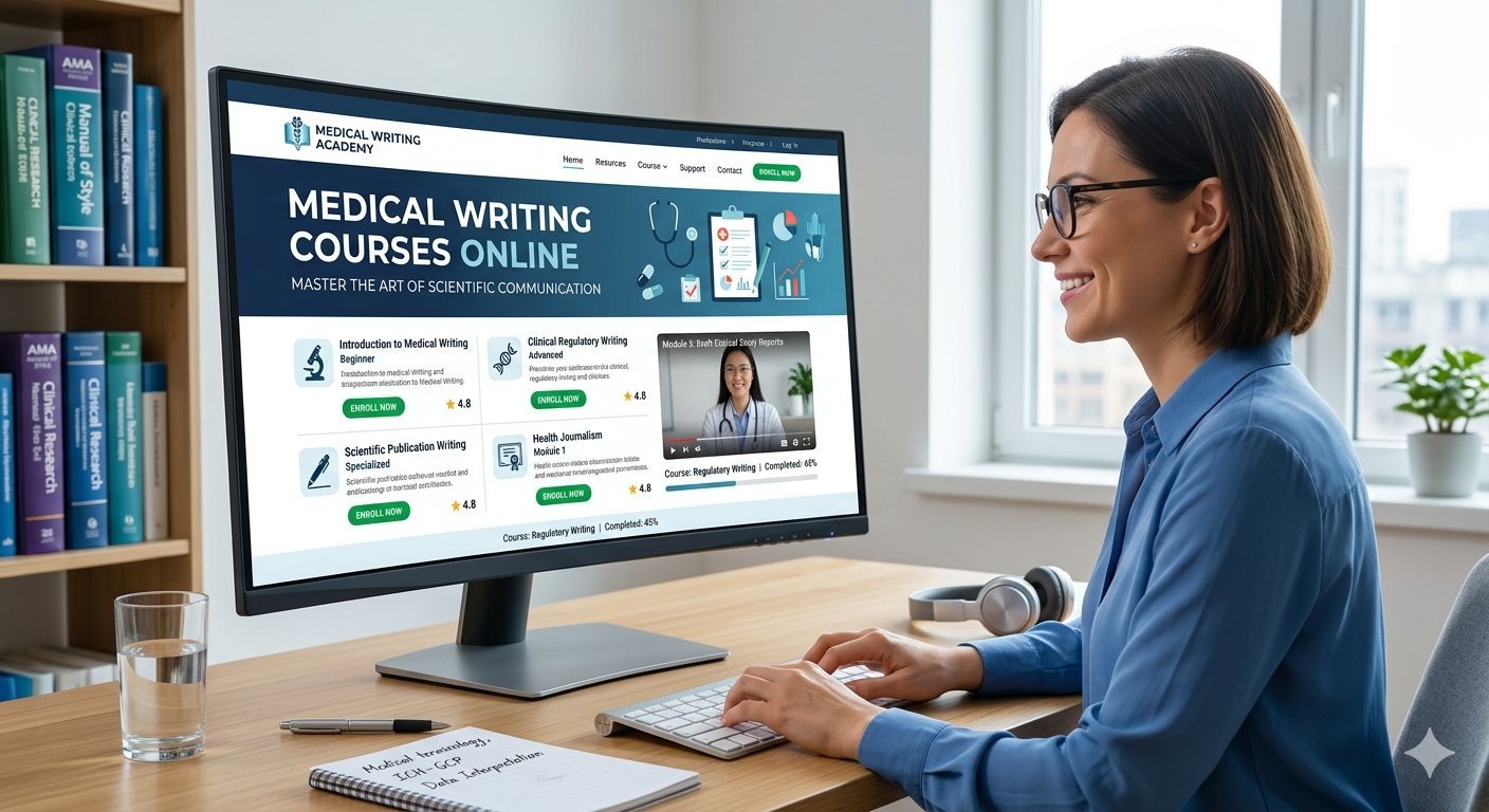 Start Your Career with Medical Writing Courses Online: Explore Enrollment Options