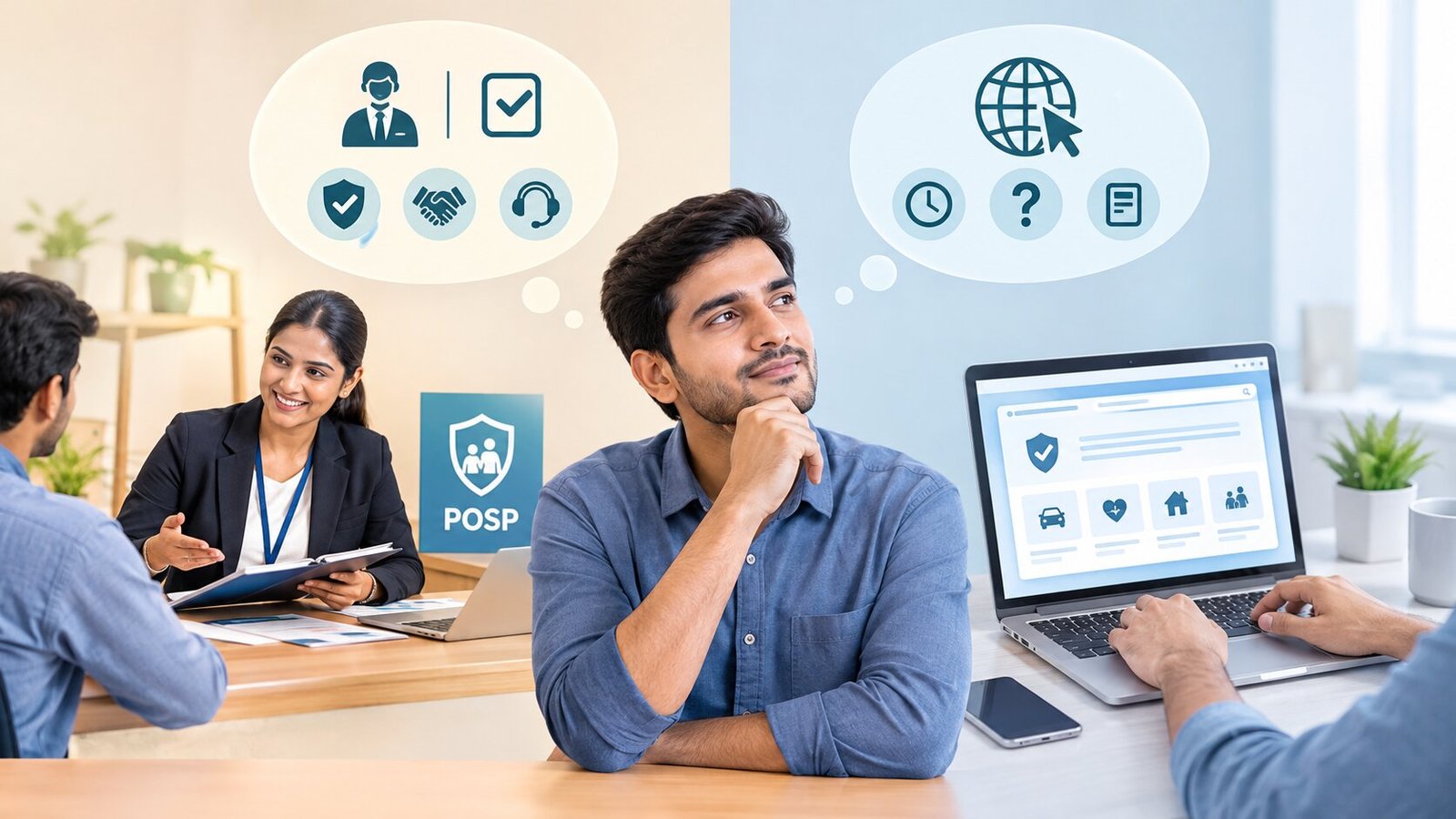 Why Choose an Insurance POSP Over a Website?