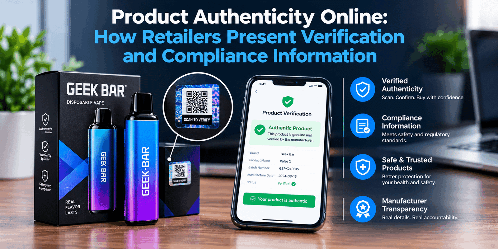 Product Authenticity Online: How Retailers Present Verification and Compliance Information