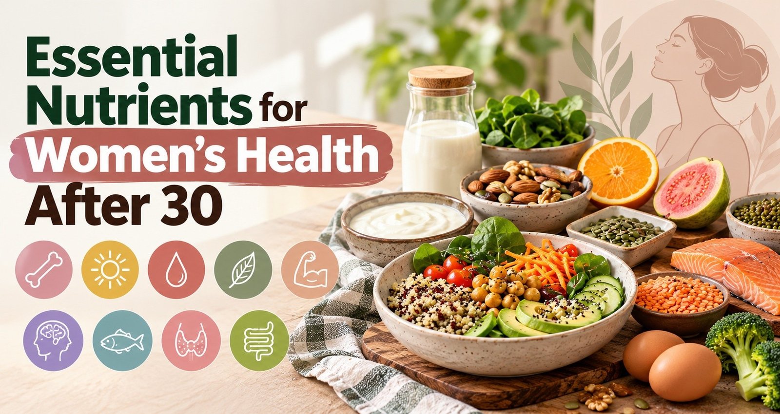 Essential Nutrients for Women's Health After 30