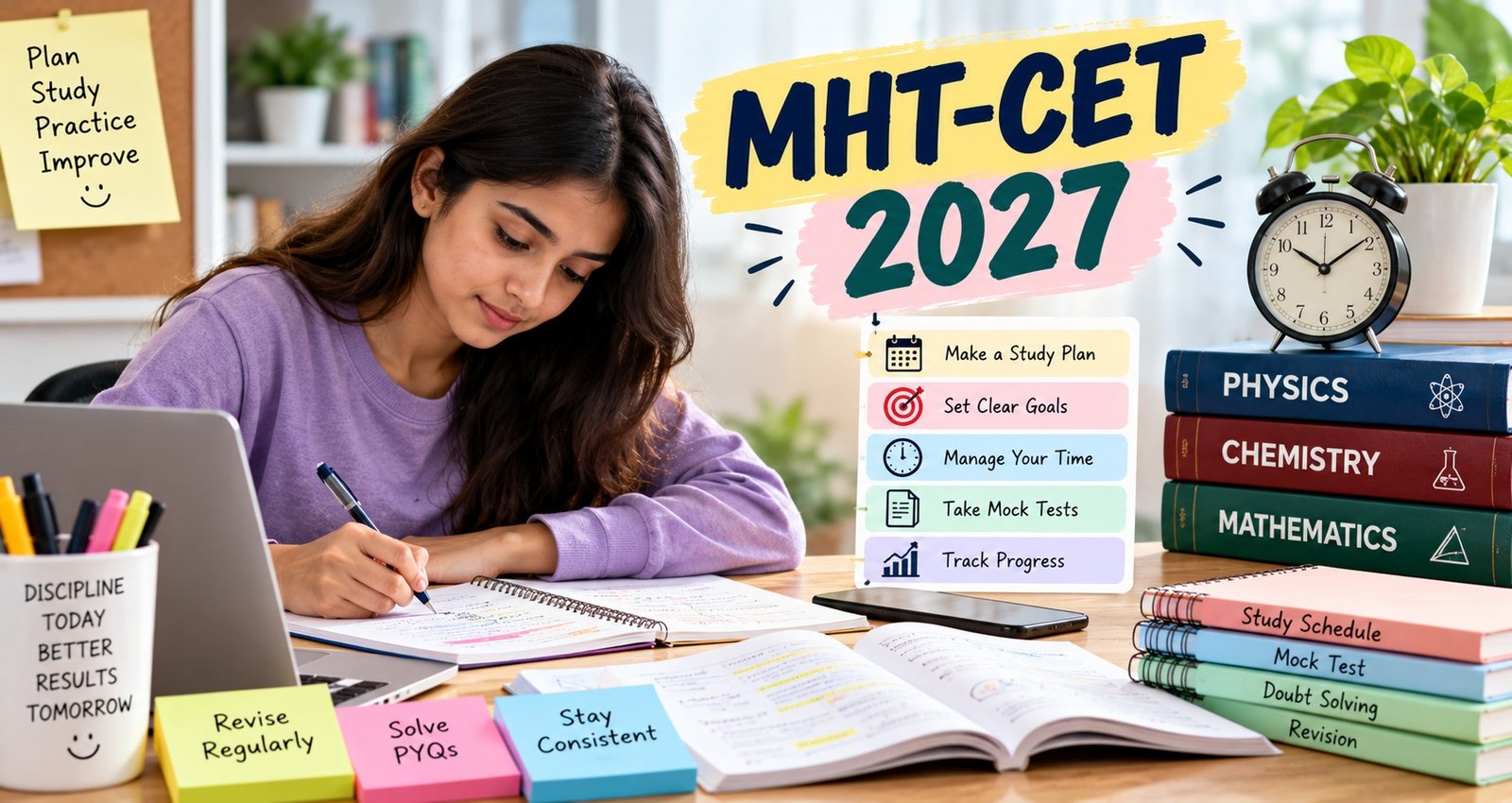 9 Smart Time Management Tips for MHT-CET 2027