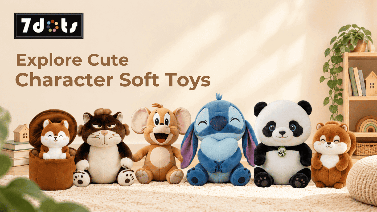 Popular Character Soft Toys and Cute Plushies to Buy Online